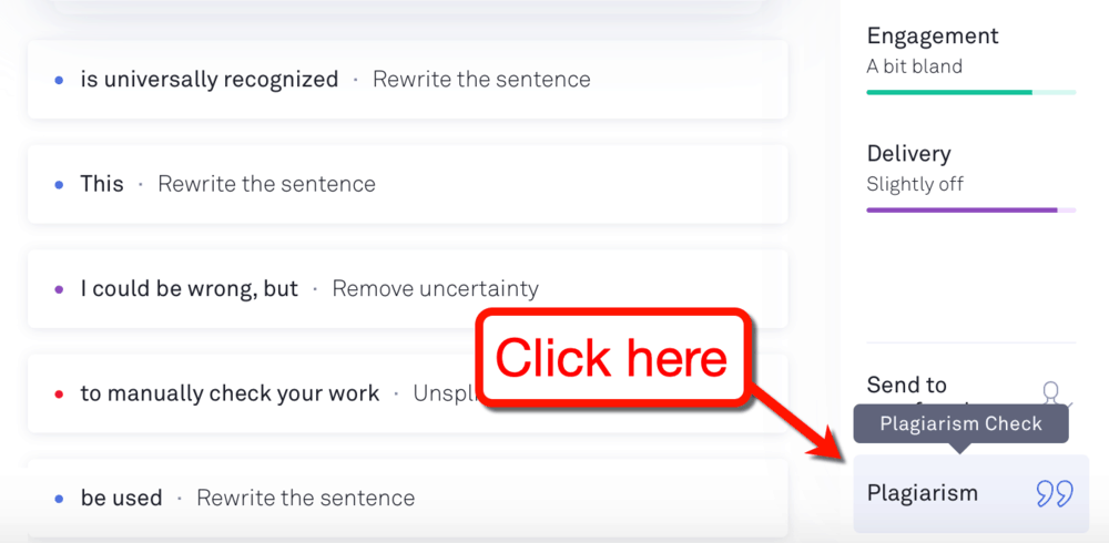 how to use grammarly free plagirism checker with schoola account