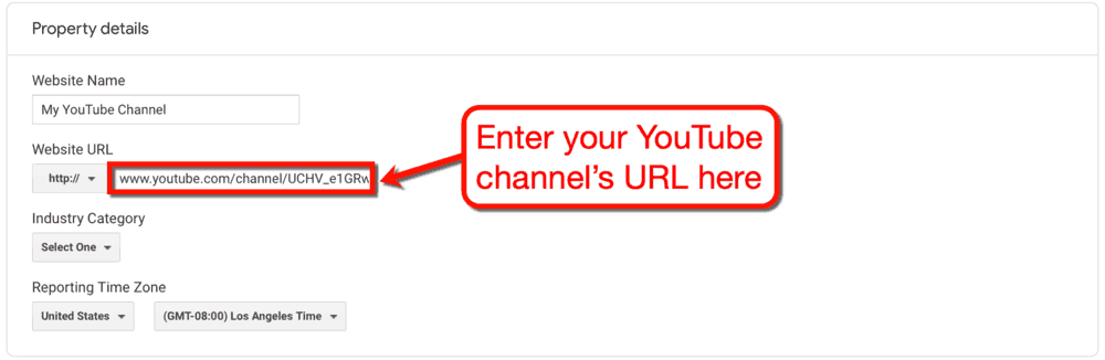 Channel URL 