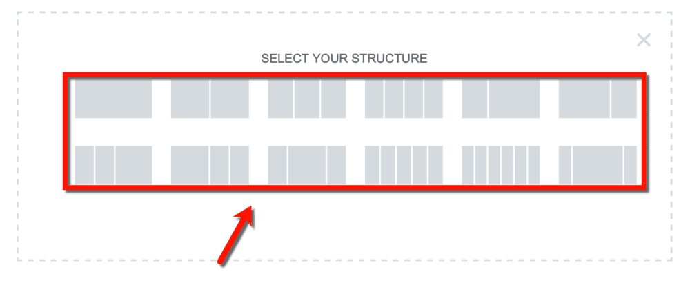 Select Your Structure