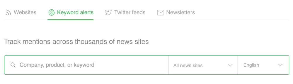 Using Keyword Alerts on Feedly