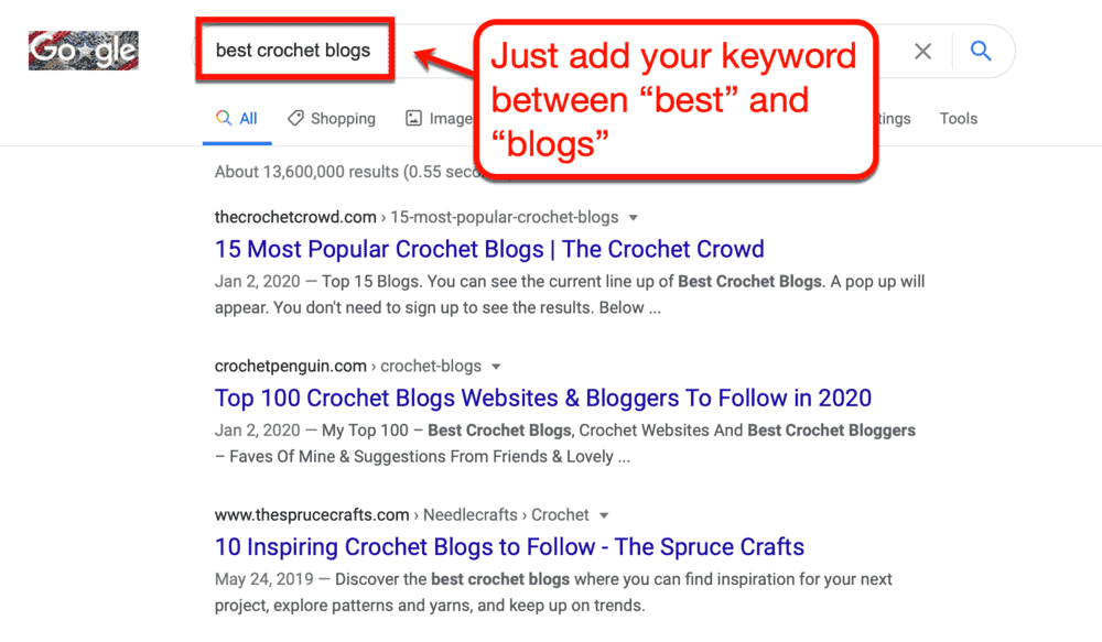 Googling Best Crochet Blogs