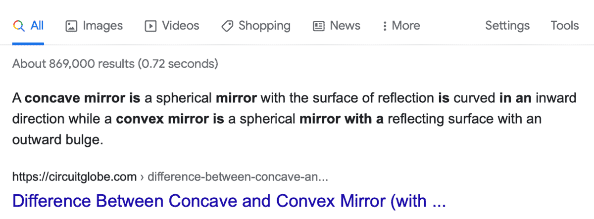 Concave vs Convex