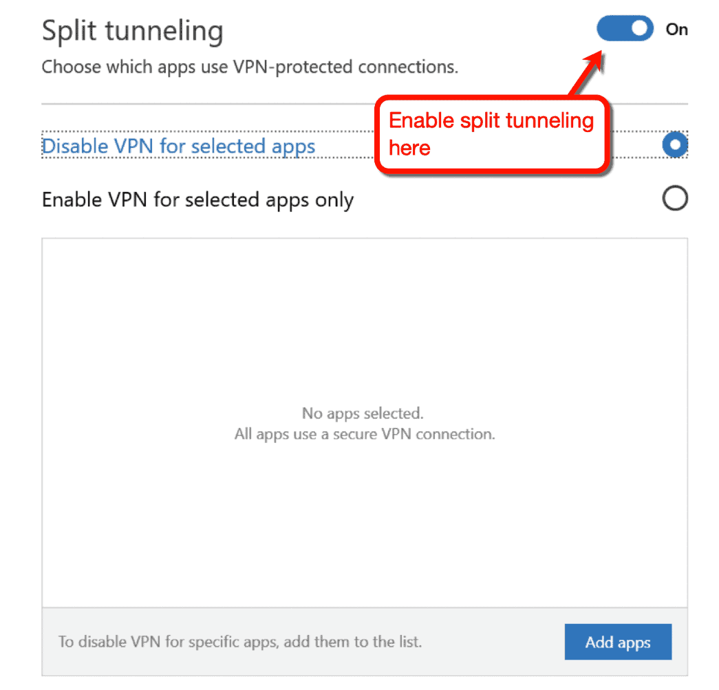 nordvpn split tunneling mac