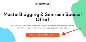 semrush 30 days free trial