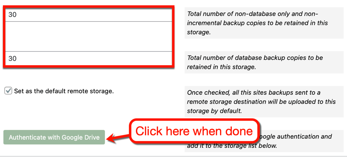 Authenticating Your Google Drive Account