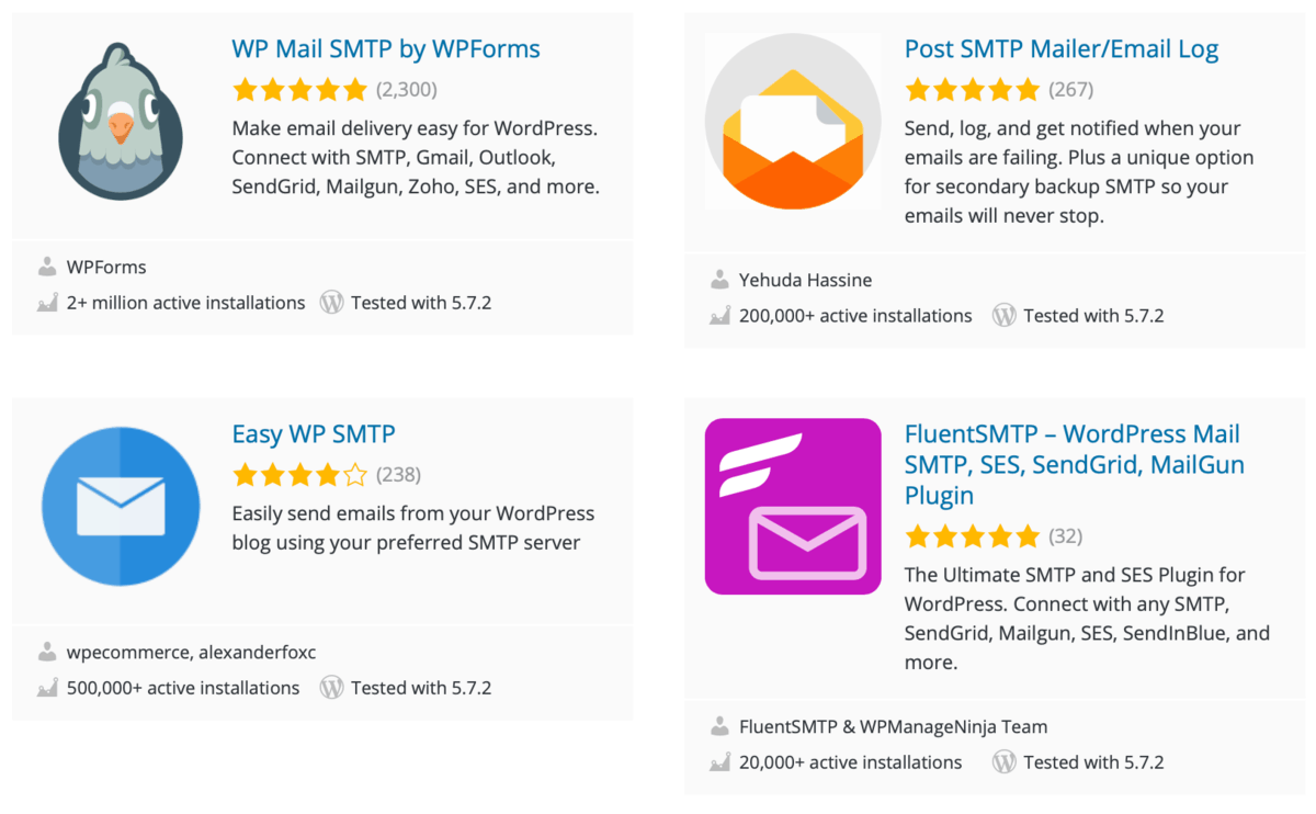 SMTP WordPress Plugins