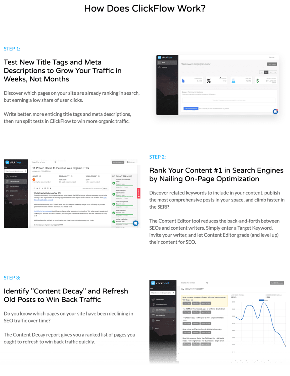 How does ClickFlow work?