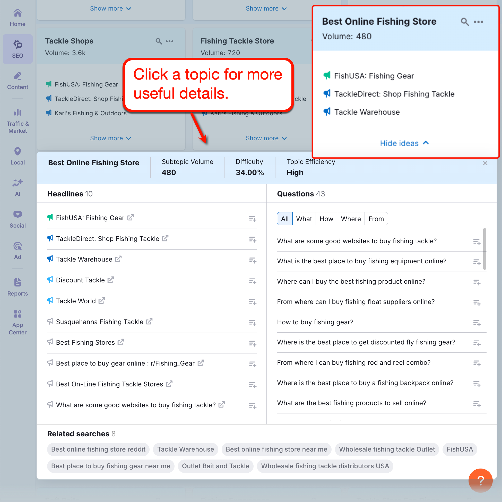Topic Research Details