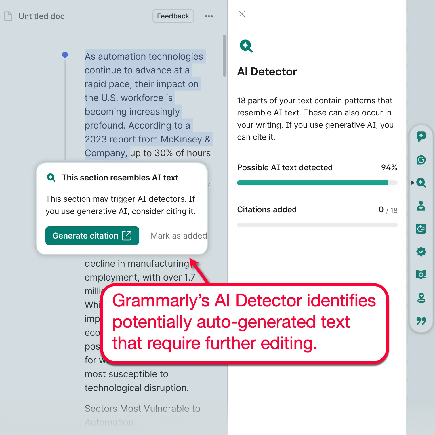 AI Detector evaluation