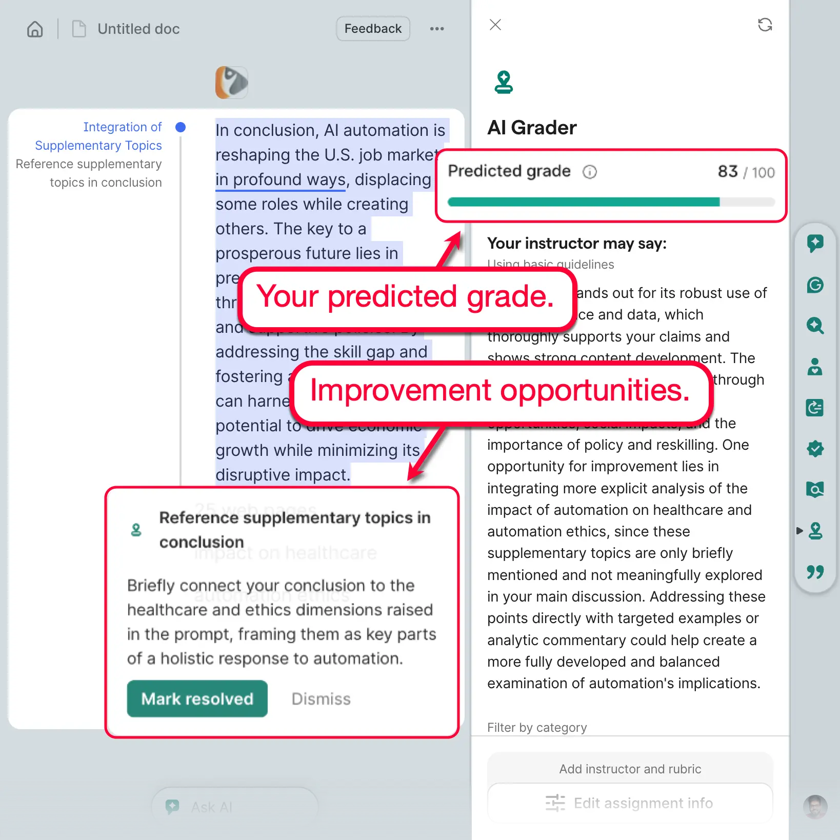 AI Grader Evaluation
