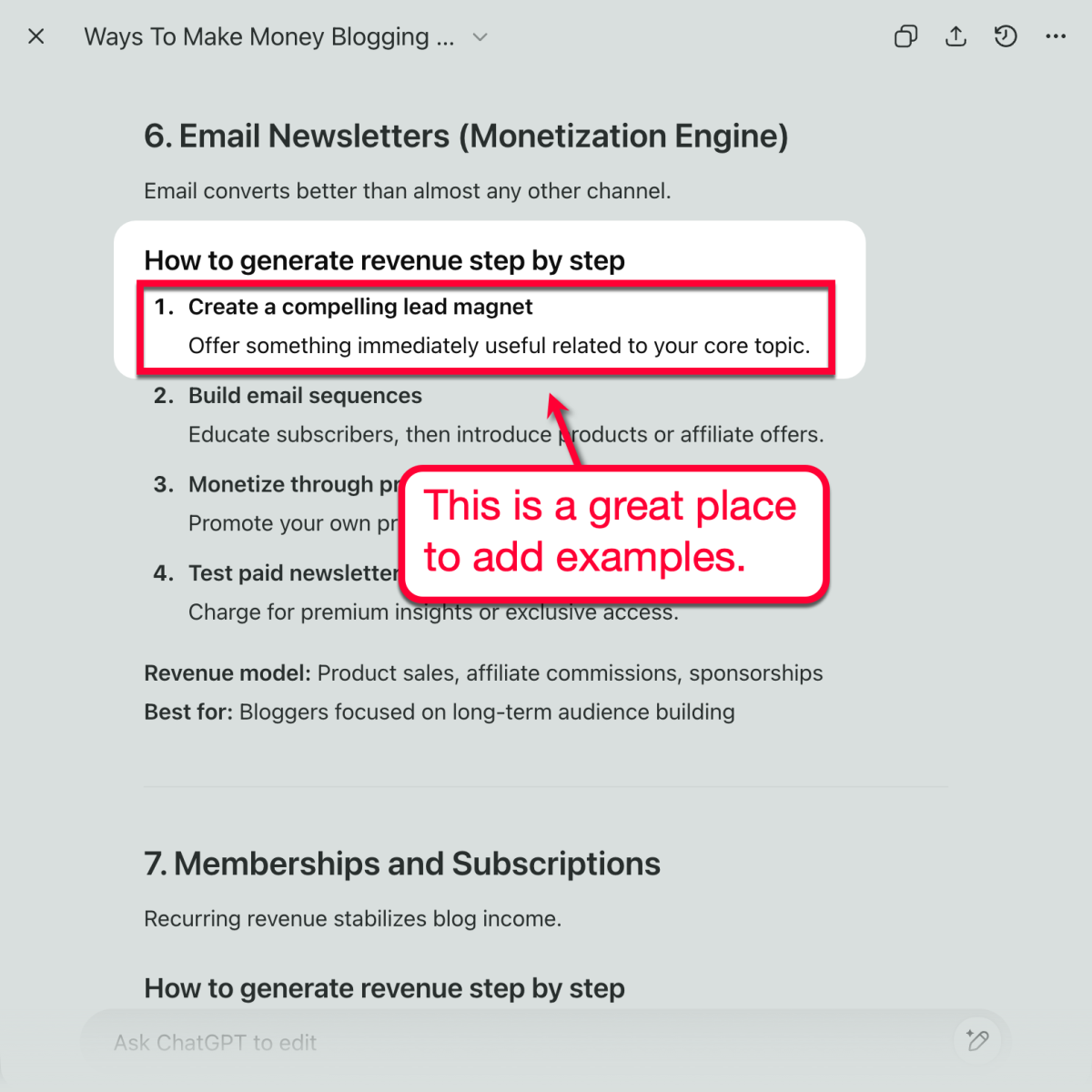 AI-Generated Text Without Examples