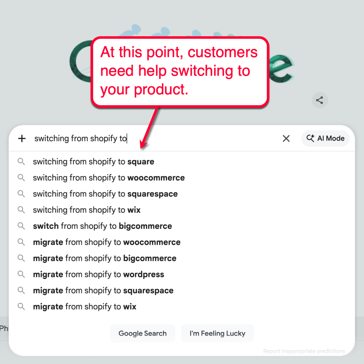 Switching Intent Blog Topic Ideas