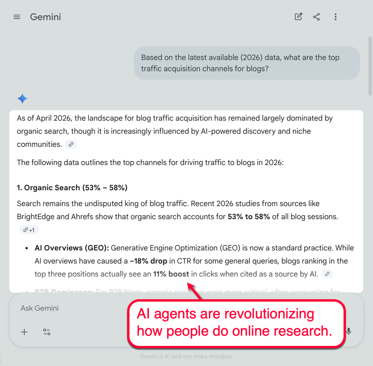 Gemini AI Conversation