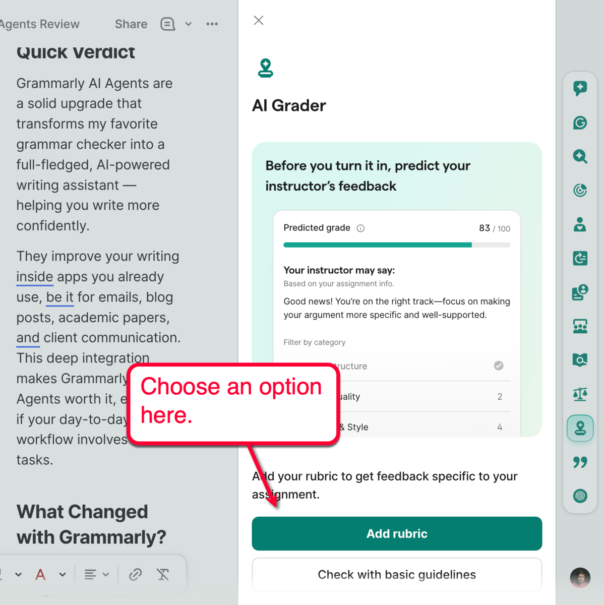 AI Grader Agent