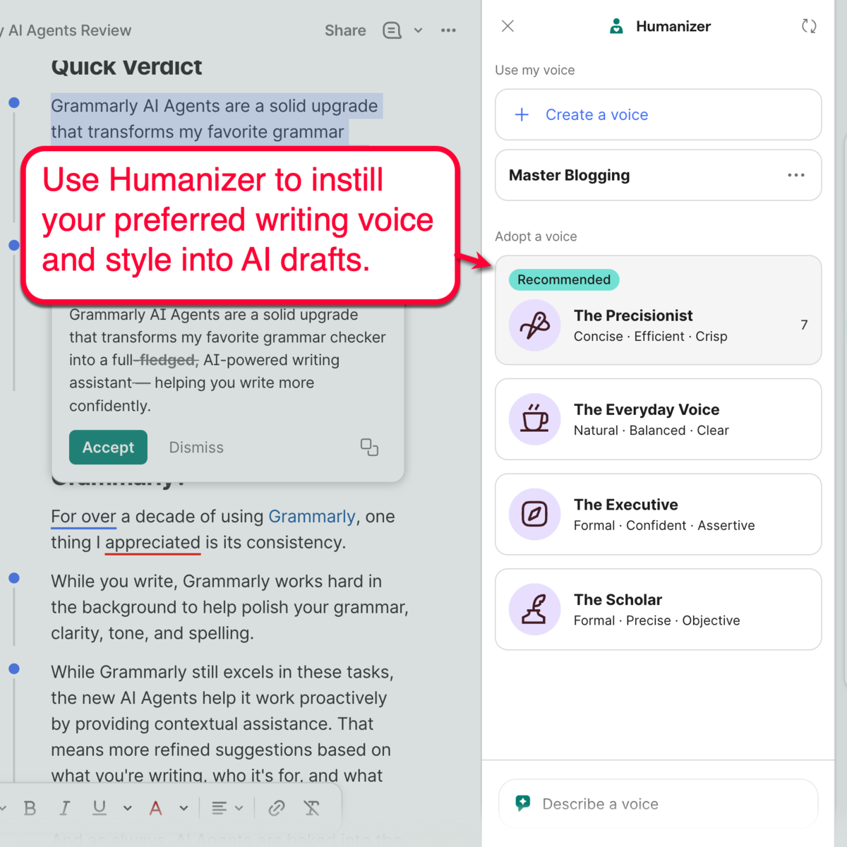 AI Humanizer Agent