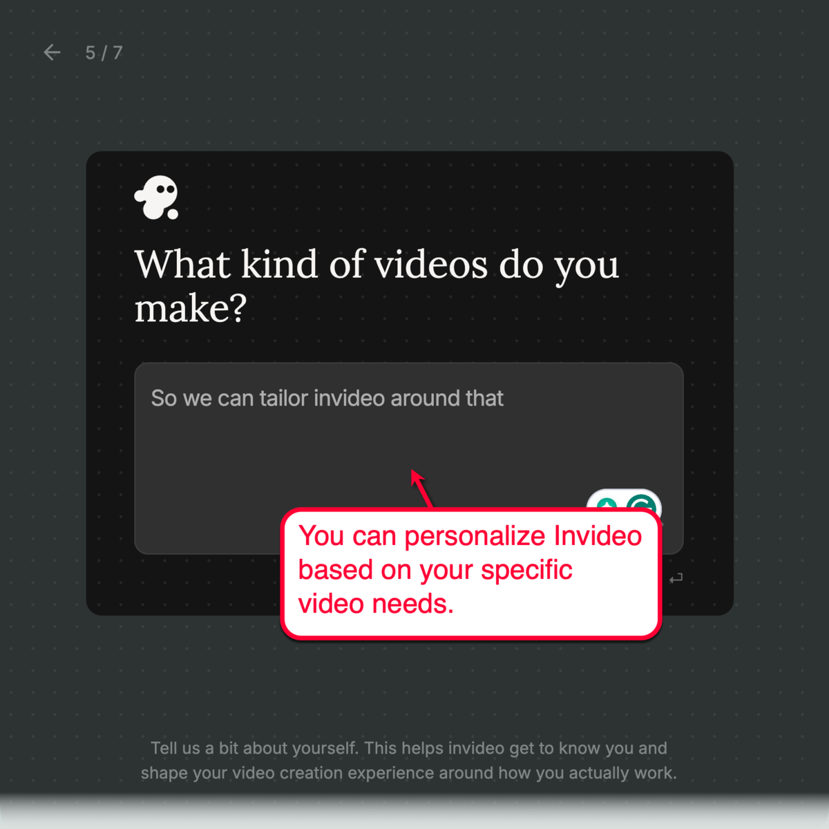 Invideo Onboarding Experience